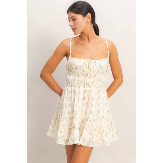 Floral Tiered Dress