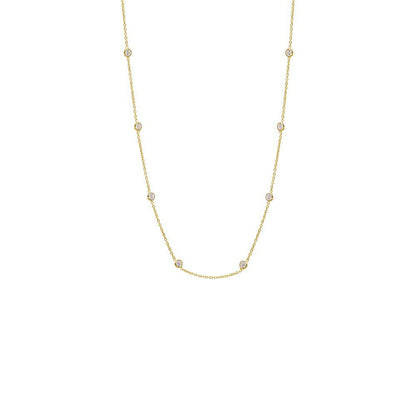 Diamond By The Yard Necklace