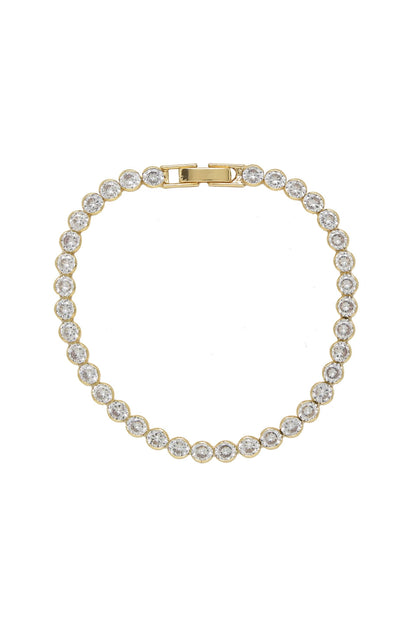 Crystal Chain Tennis Bracelet
