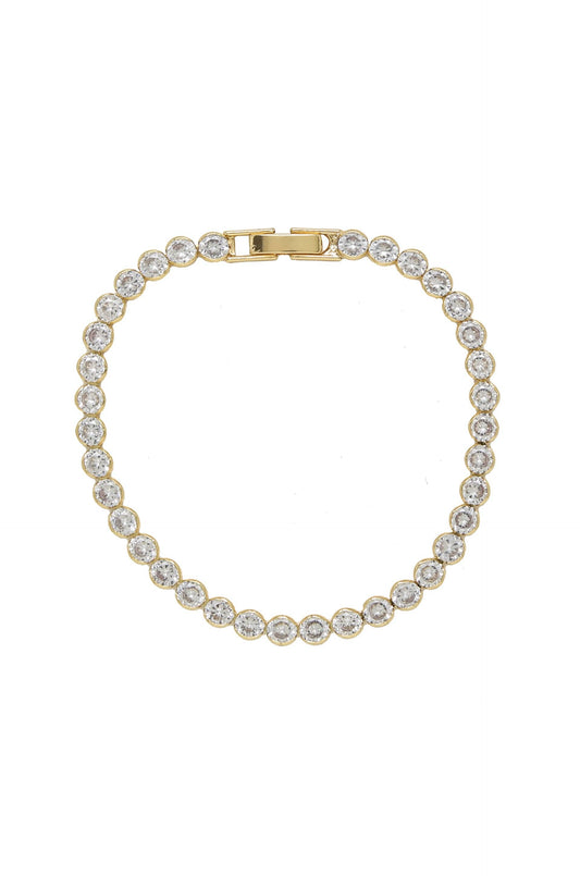 Crystal Chain Tennis Bracelet