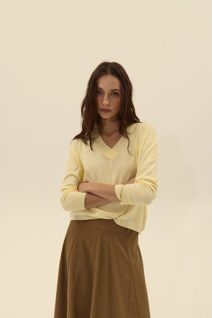 Cefalonia Sweater - Butter