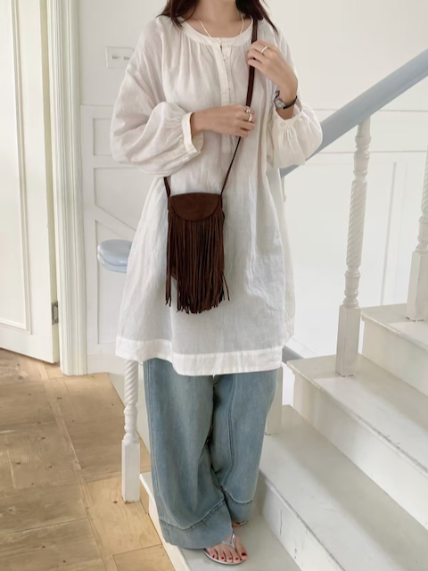 Crossbody Bag w/Tassel