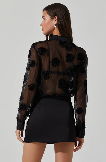 Jenessa Satin Mini Skirt