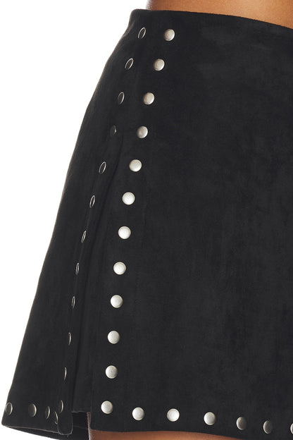Nirvana Suede Skort