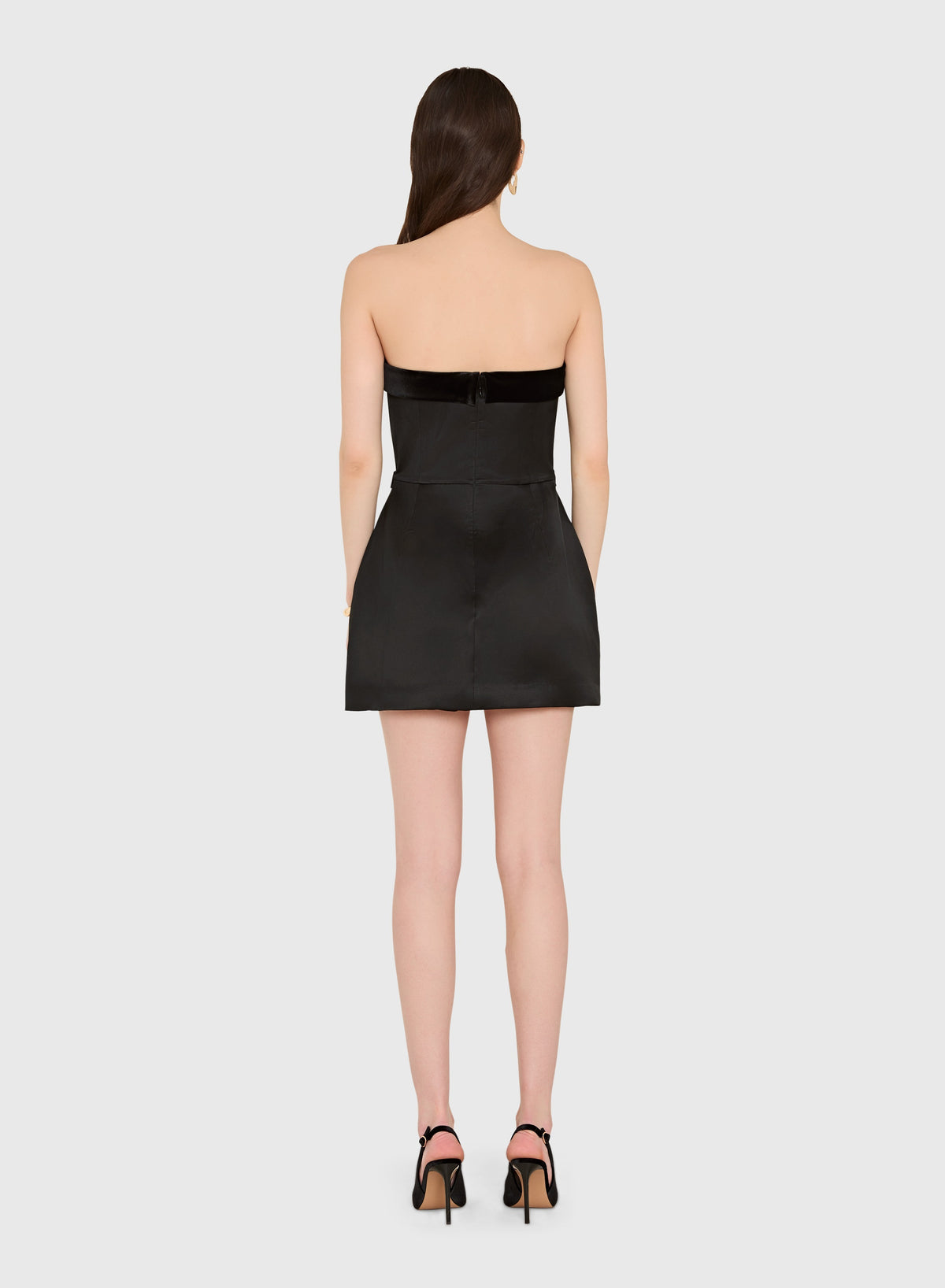 Avalee Skort Romper - Black