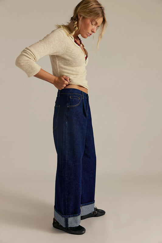 Alia Wide-Leg Jeans