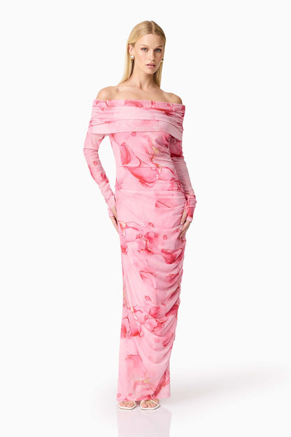 Rosalia Off The Shoulder Maxi Dress
