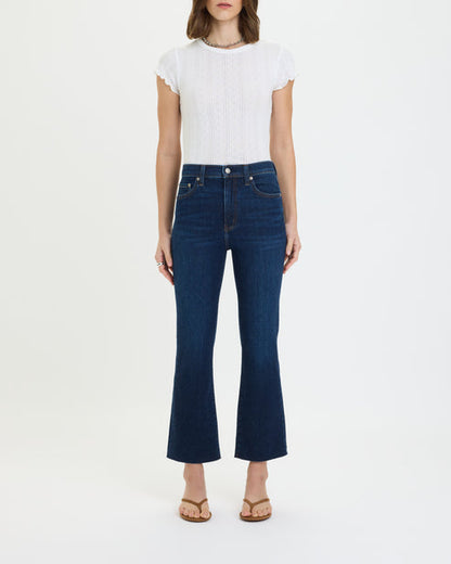 Shy Girl Crop Flare Jean - Serene
