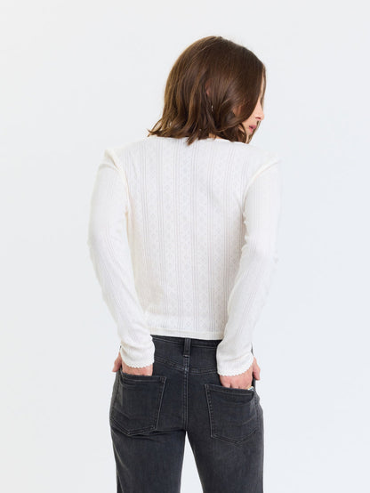 Stargazer Pointelle Cardigan