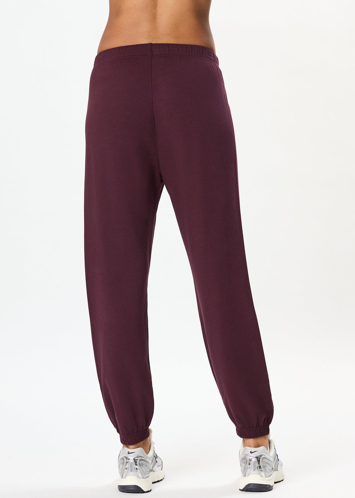 Andie Sweatpant - Dark Cherry