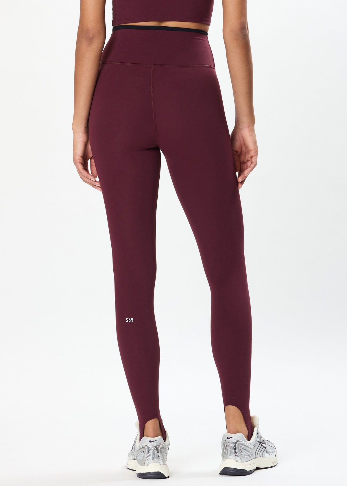 River Stirrup Legging - Dark Cherry