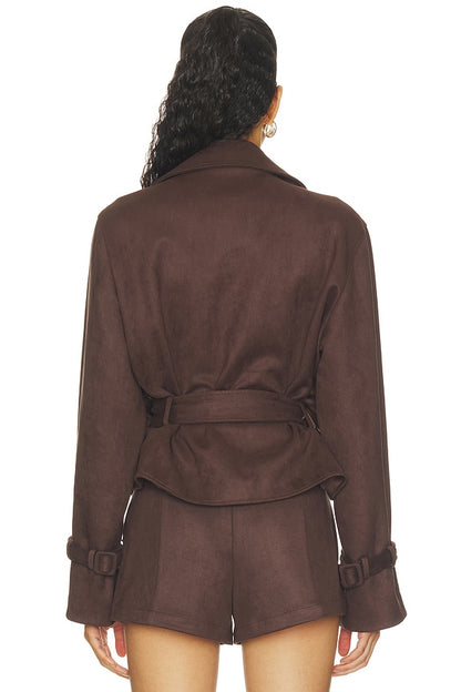 Marais Cropped Trench Coat