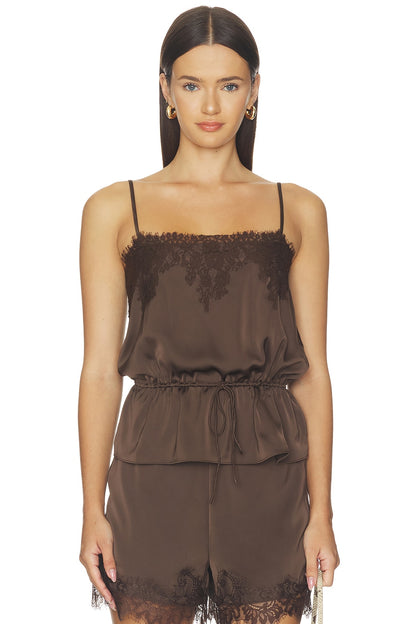 Diora Top - Brown