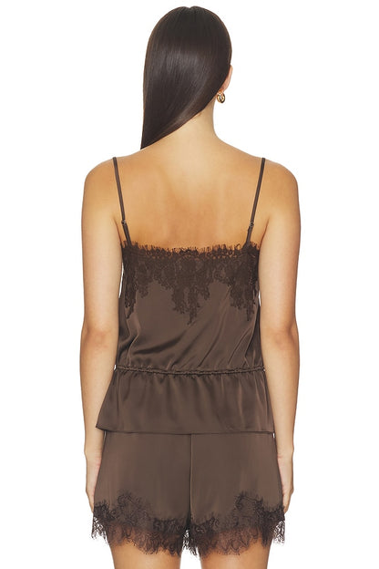 Diora Top - Brown