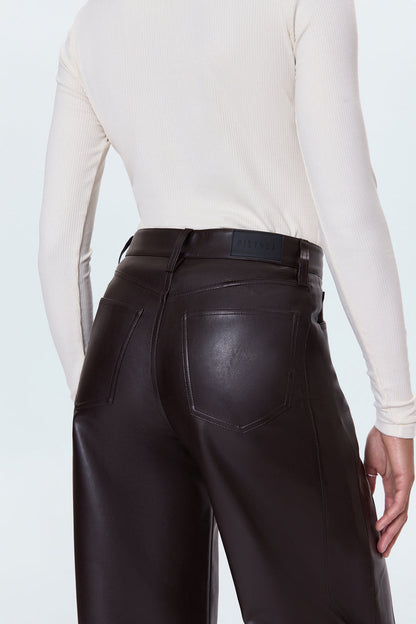 Eli High Rise Barrel Jean - French Roast