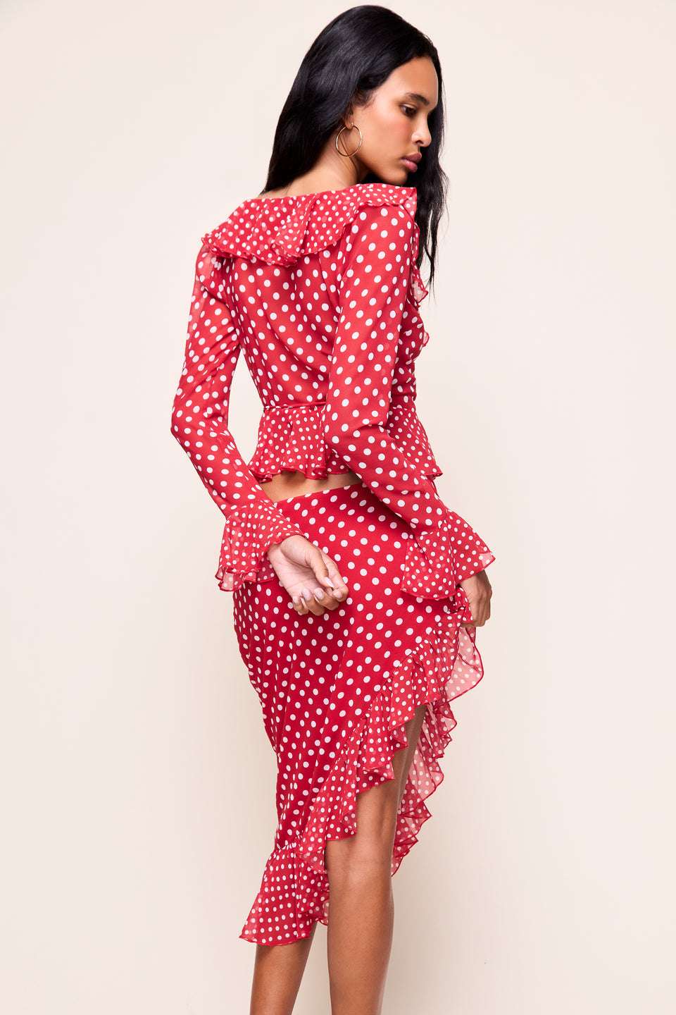 Mallorca Ruffle Wrap Top