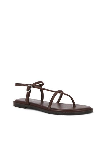 Corsica Strappy Sandal - Oak