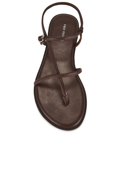 Corsica Strappy Sandal - Oak