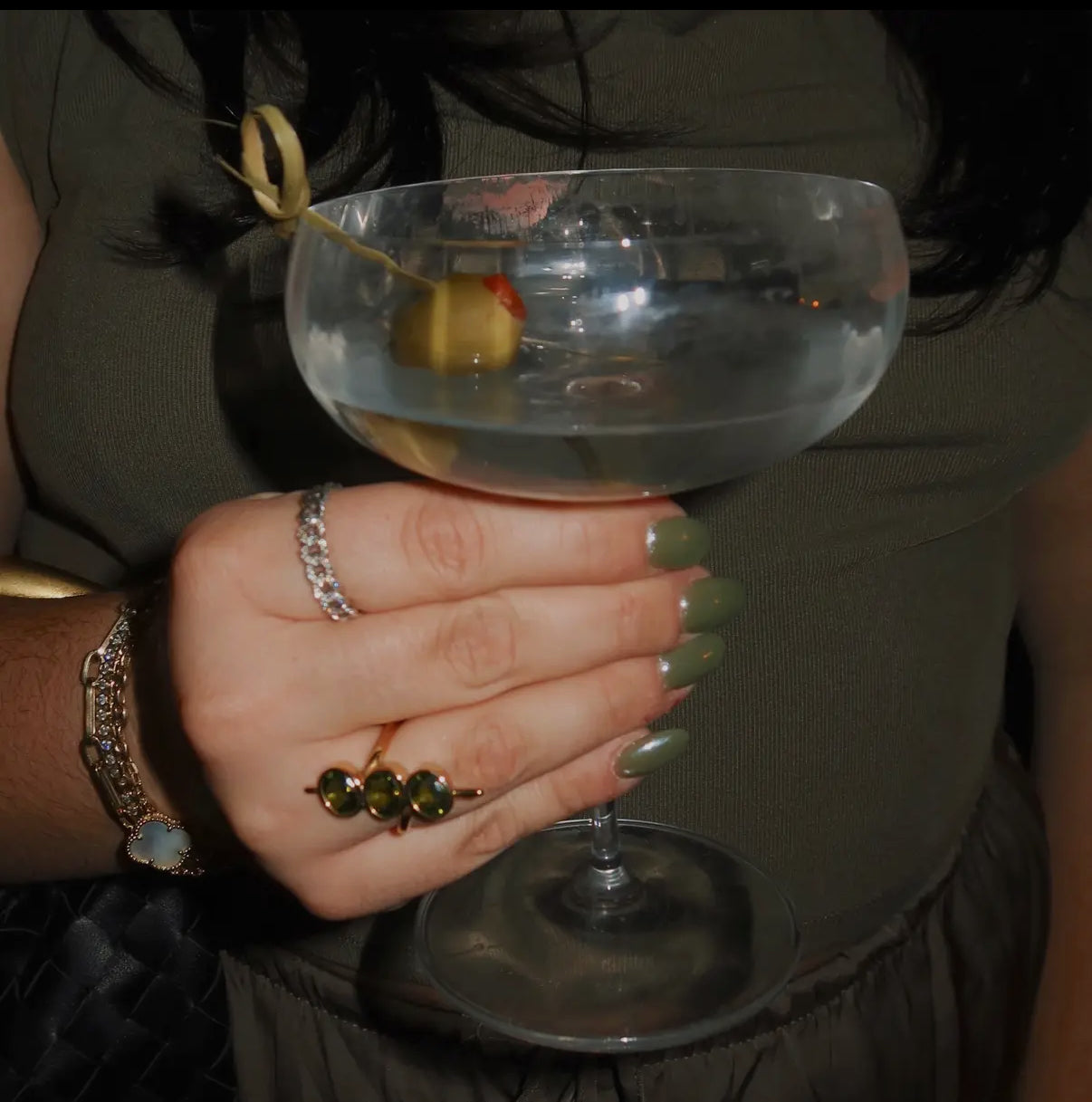 Extra Olives Martini Ring