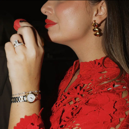 Velvet Martini Olive Earrings