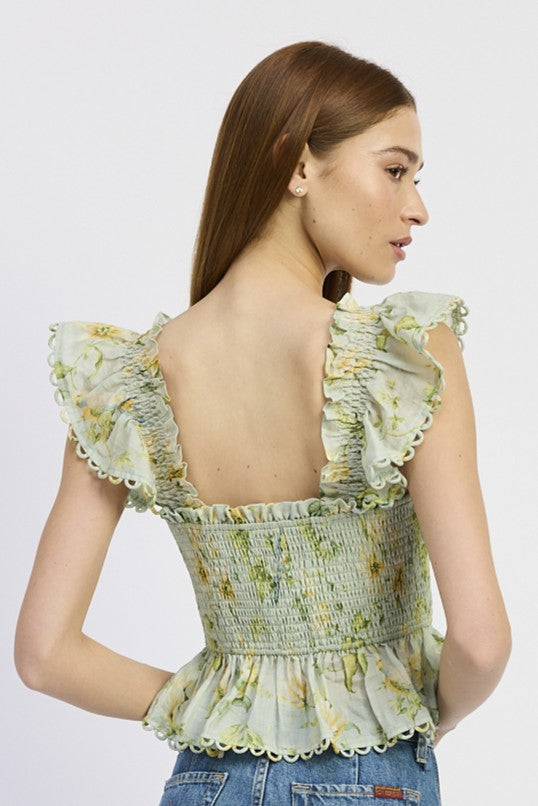 Rylee Peplum Top