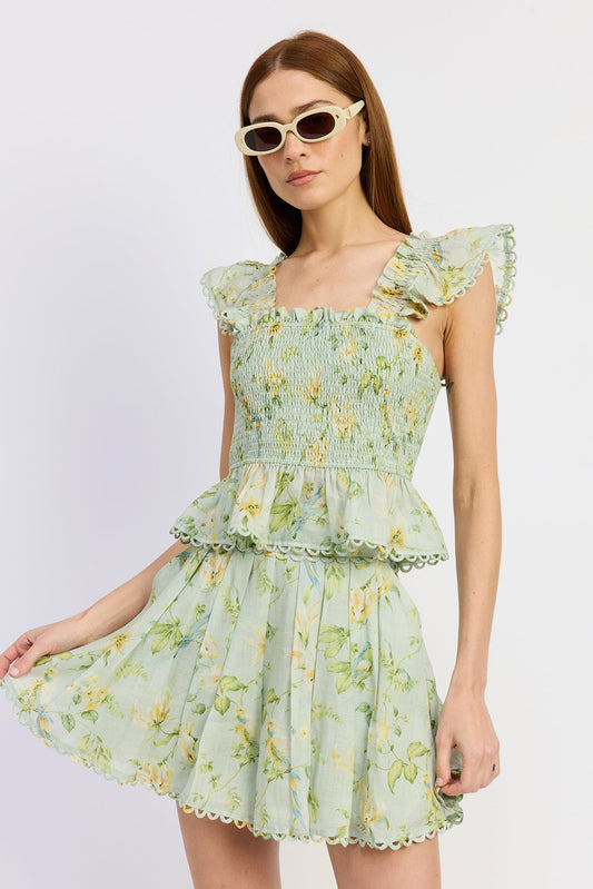 Rylee Peplum Top