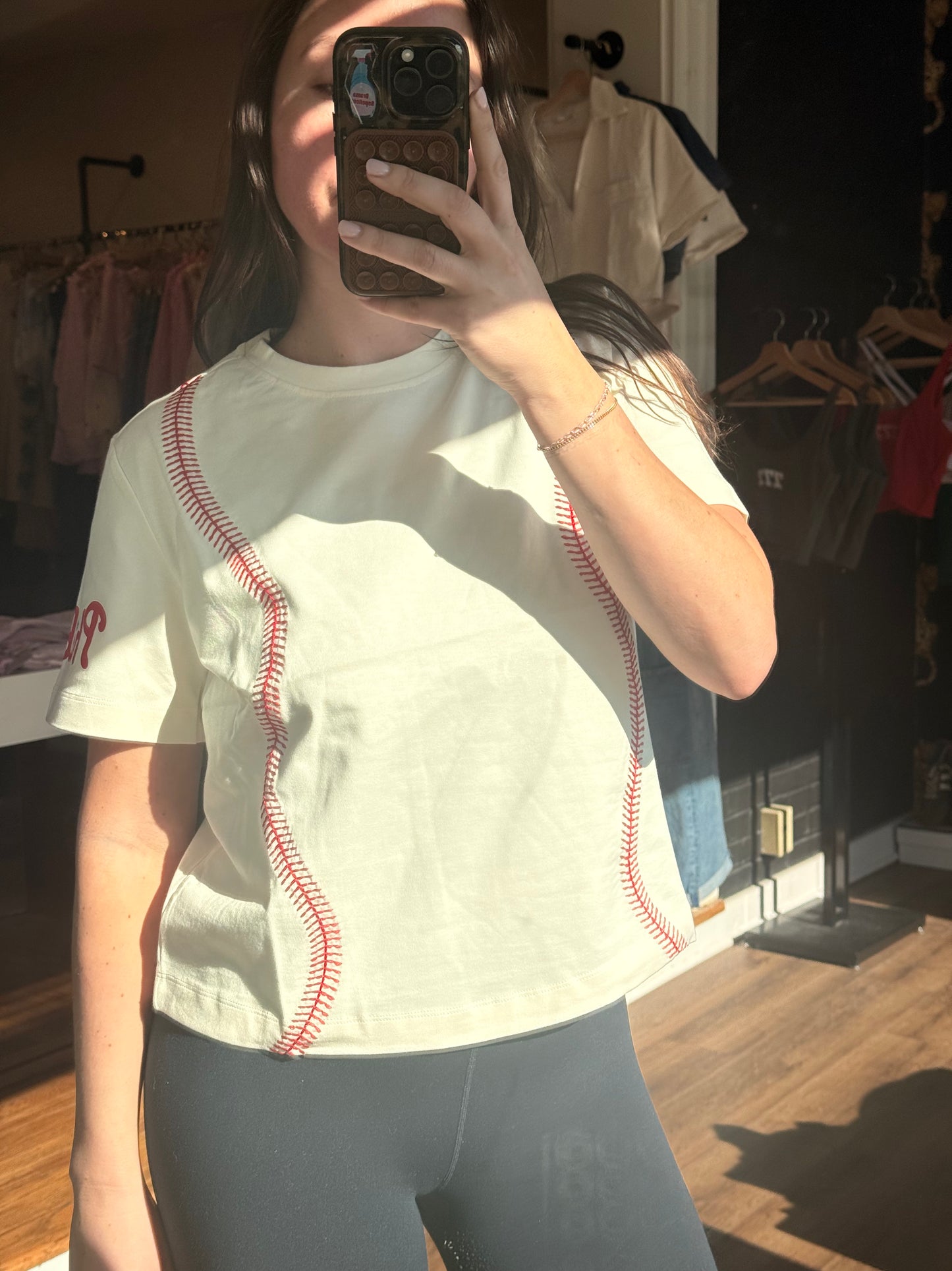 Phillies Stitch Quarter Zip