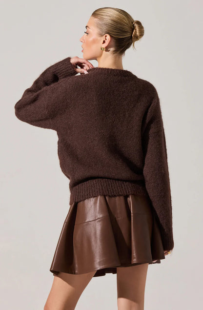 Selbie Brushed Knit Sweater