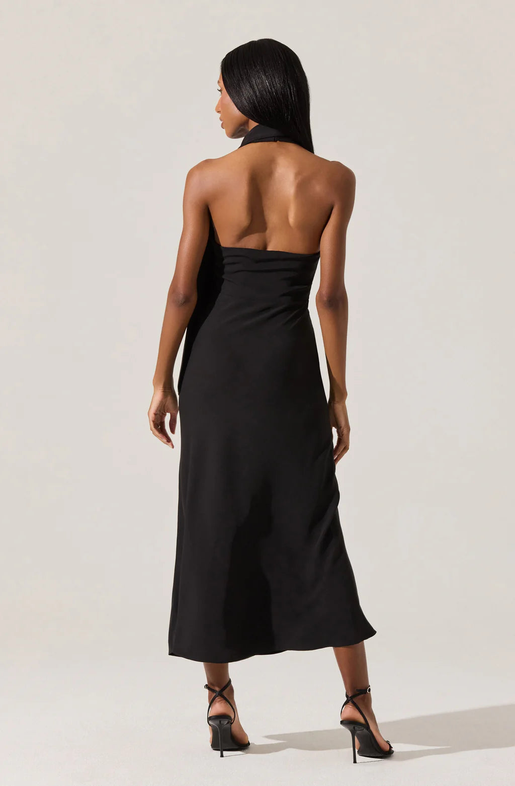 Hilaire Halter Neck Dress