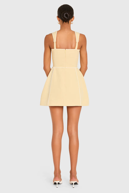 Baylee Romper - Cornsilk