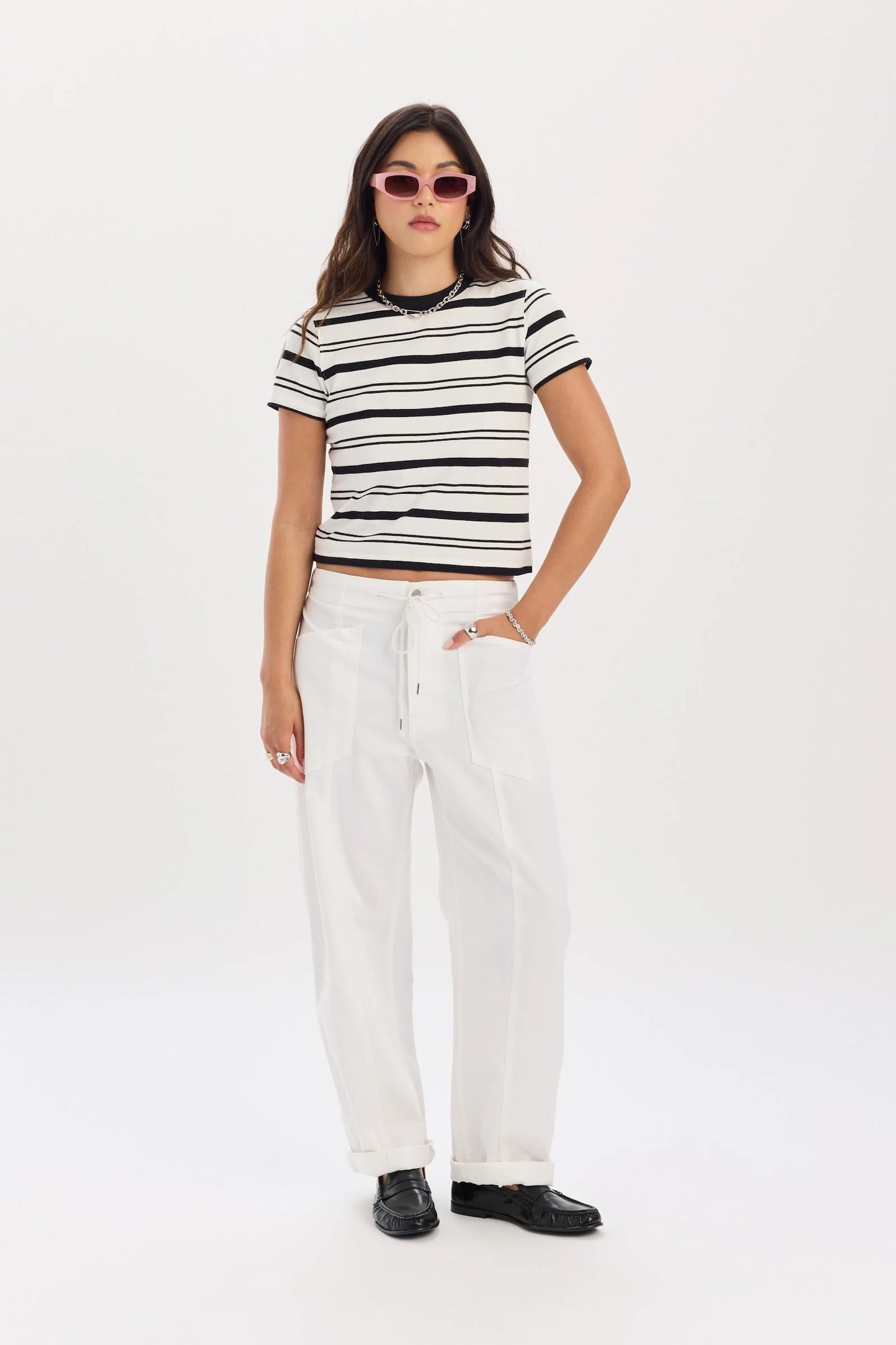 Villa Barrel Pant - Lamb