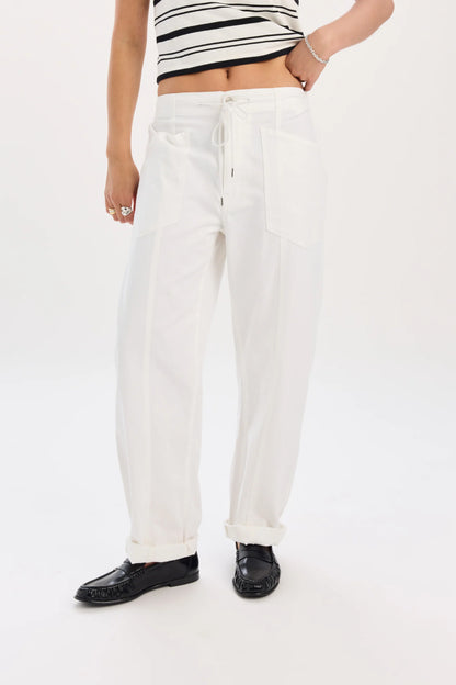 Villa Barrel Pant - Lamb