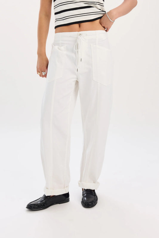 Villa Barrel Pant - Lamb