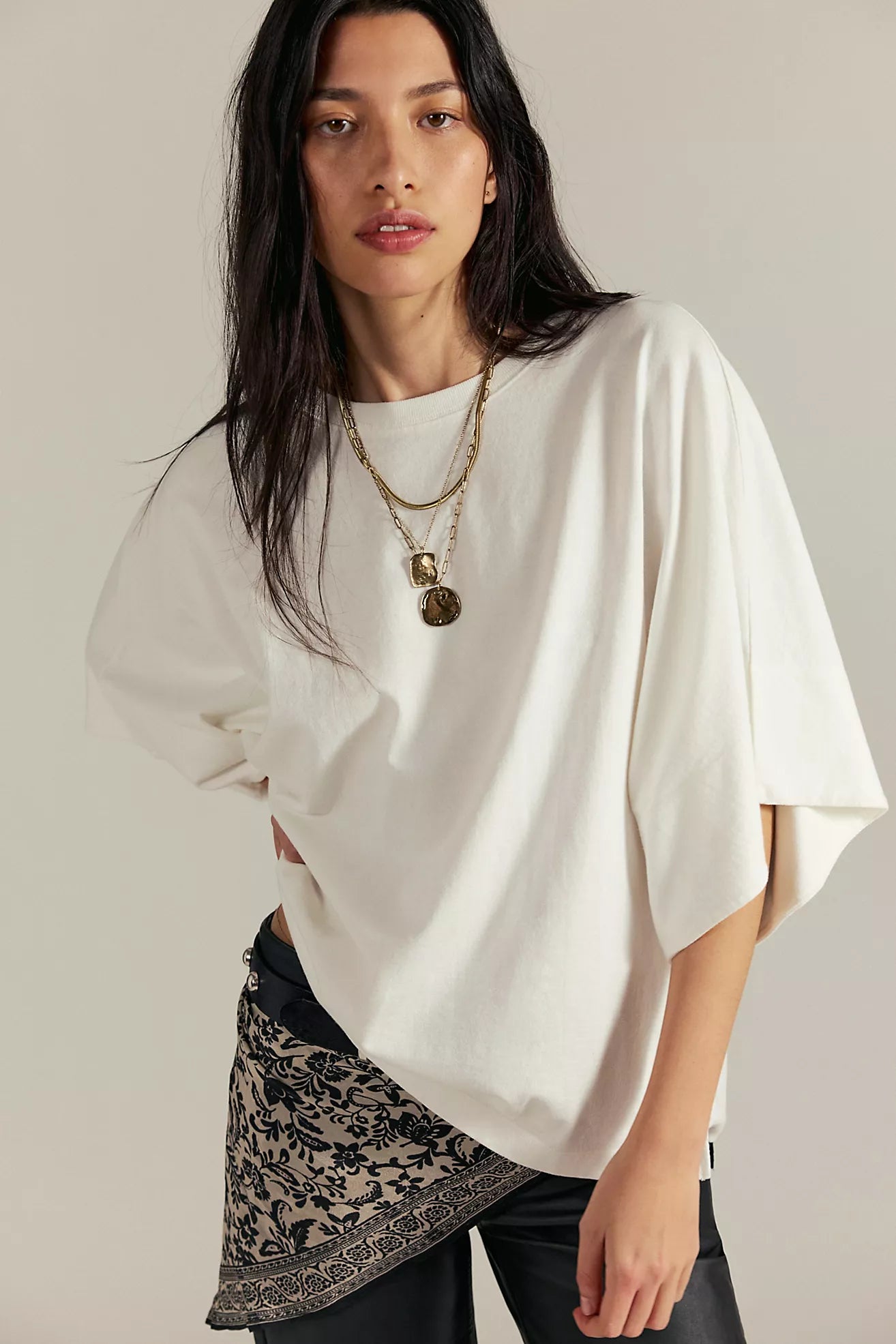 Atlas Dolman Top - Ivory