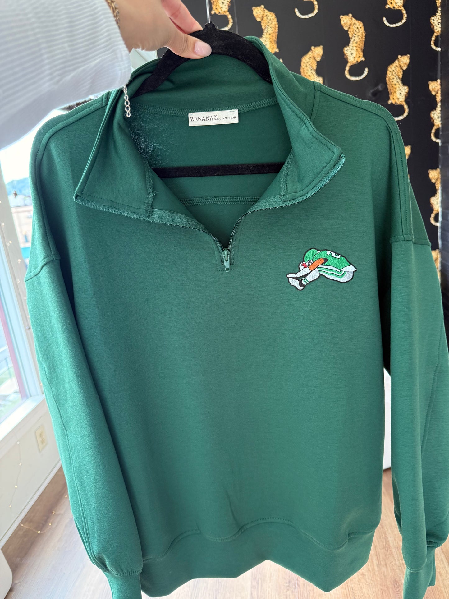 Saquon Hurdle Quarter Zip