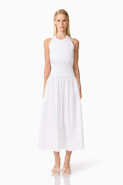 Belle Halter Midi Dress