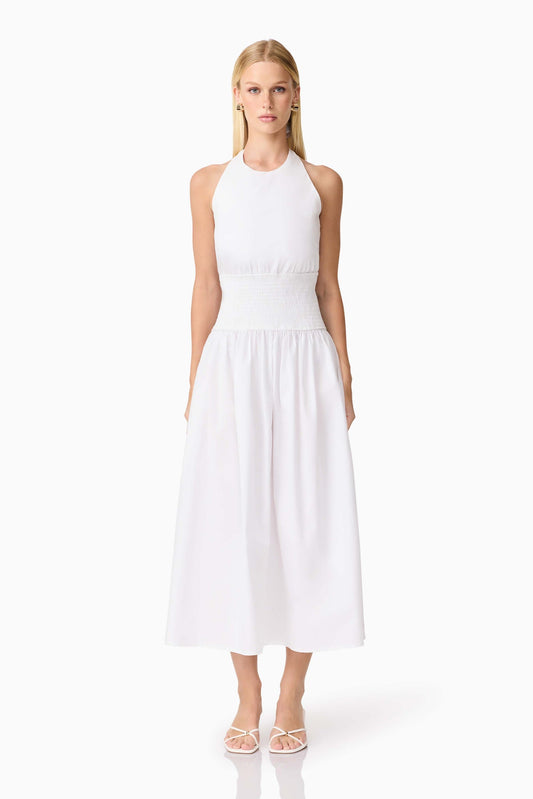 Belle Halter Midi Dress