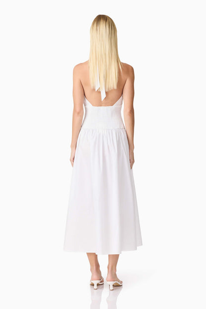 Belle Halter Midi Dress