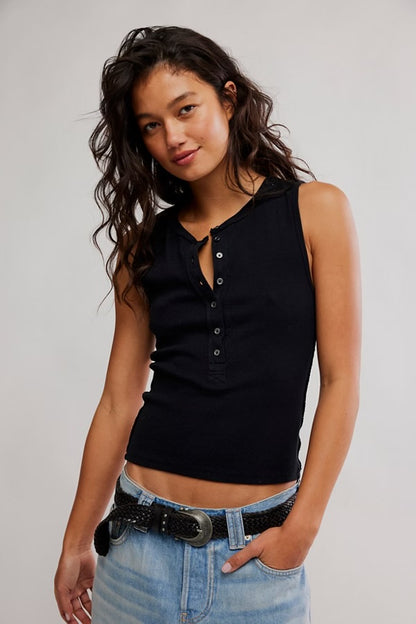 Jamie Henley Tank - Black