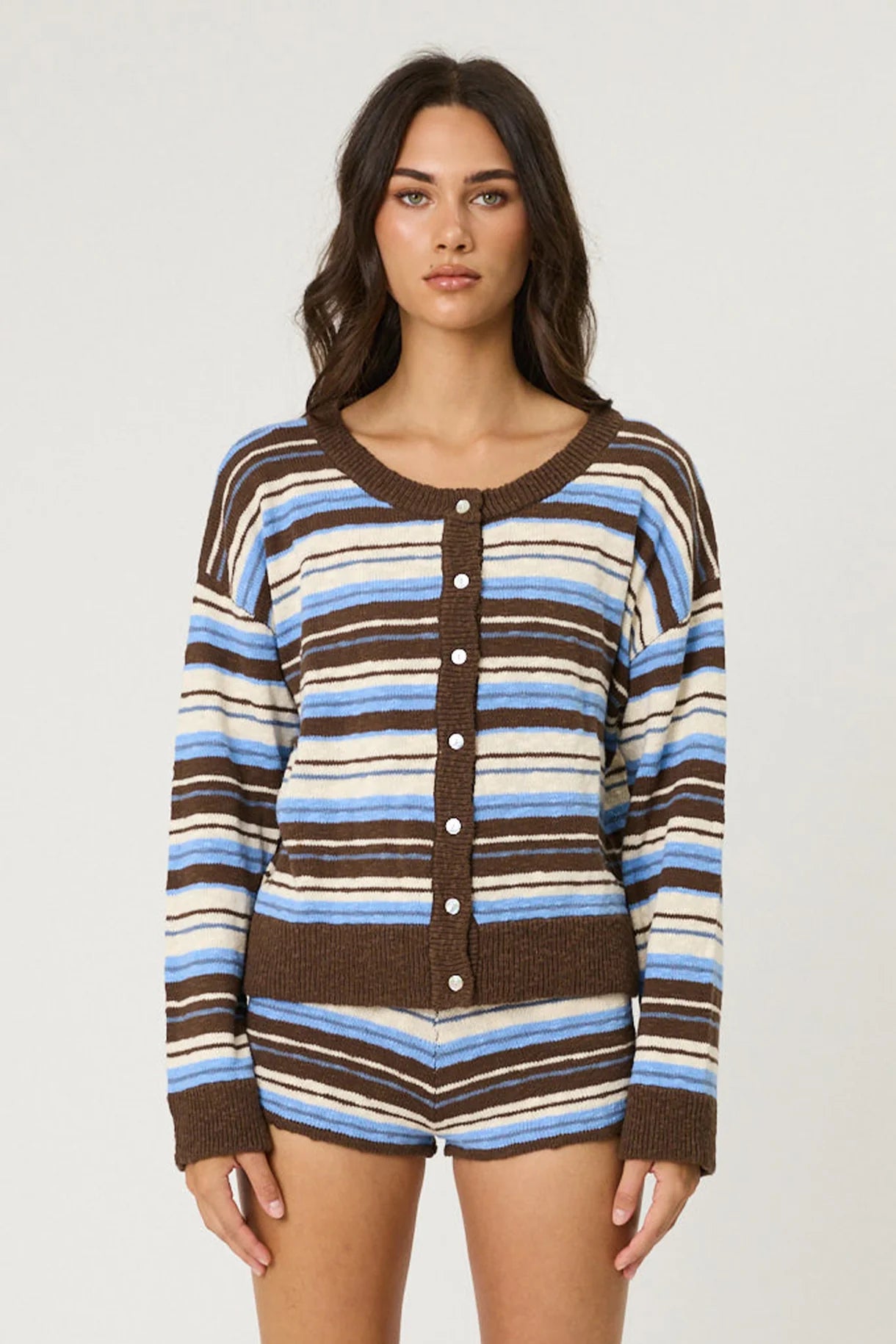 Ivy Striped Cardigan