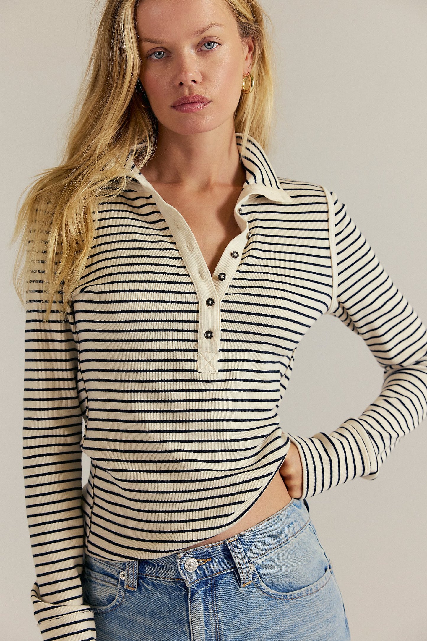 Lake Stripe Henley