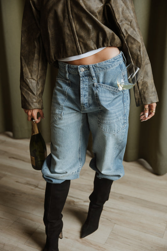 Minimalist Moxie Boyfriend Jean
