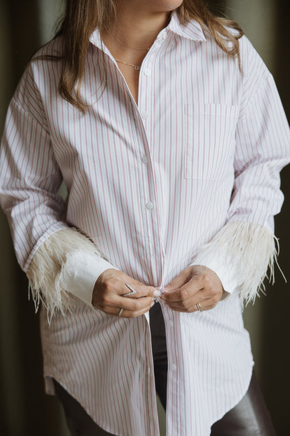 Lottie Shirt - White Berry
