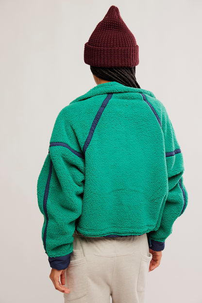 Mountain High Half Zip - Green Glow