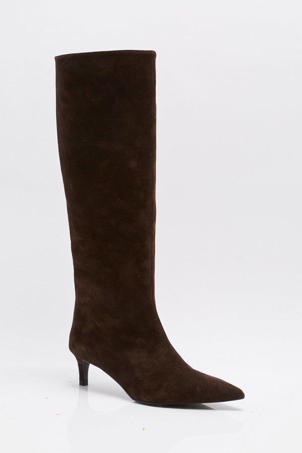 Kiki Boot - Chocolate Suede