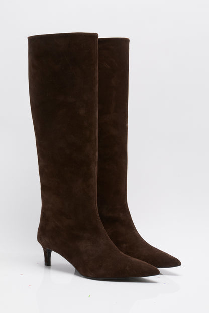 Kiki Boot - Chocolate Suede