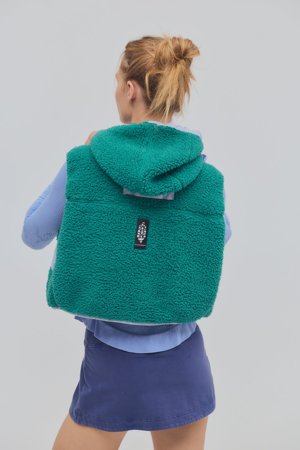 Sky High Vest - Green Frost