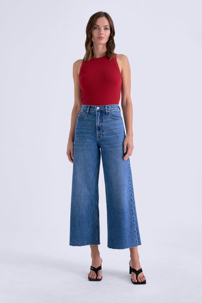 Lana Crop Jean - Cityscape