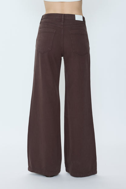 Jadyn Low Slung Palazzo Jean - Bruna