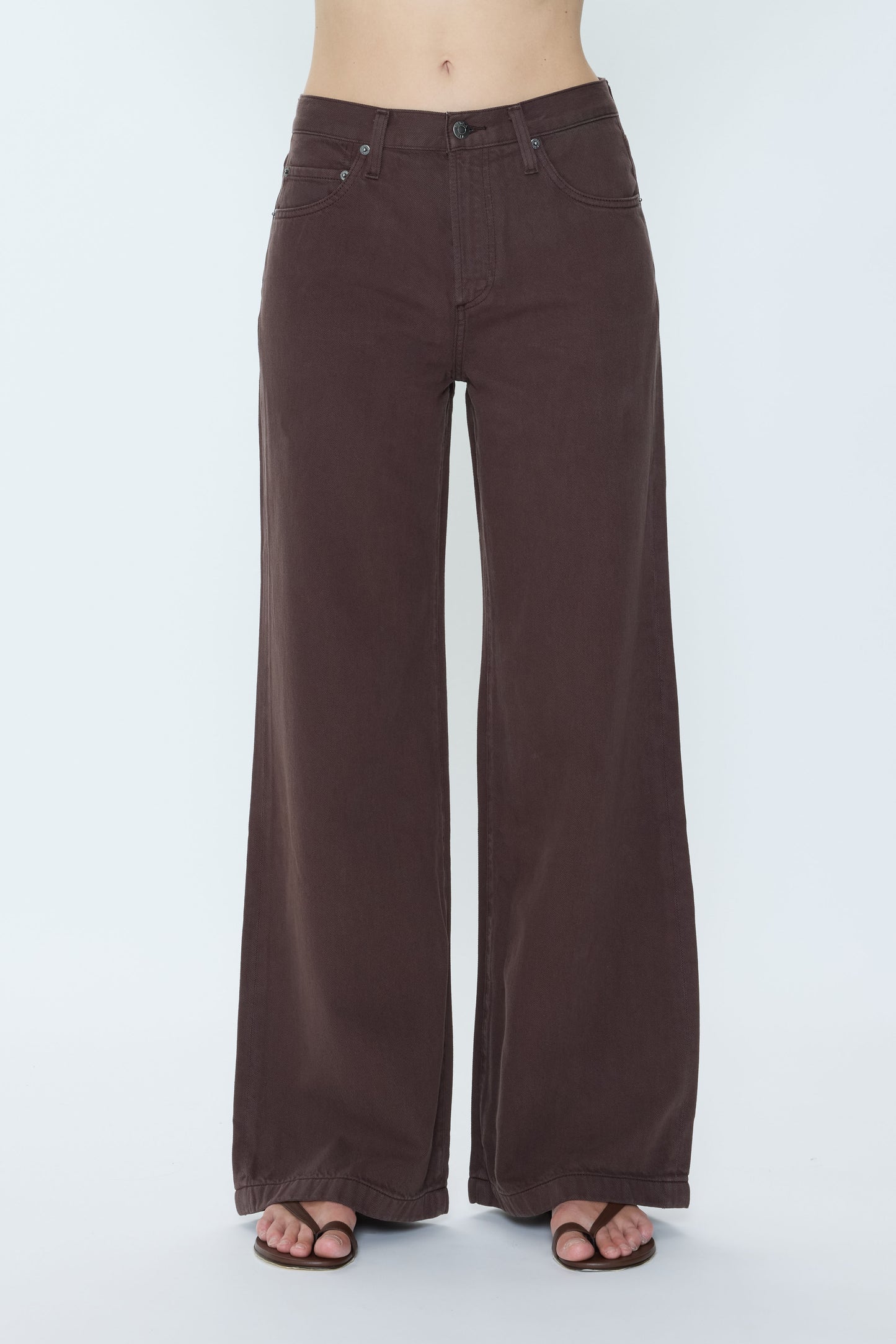 Jadyn Low Slung Palazzo Jean - Bruna